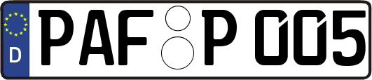 PAF-P005