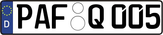 PAF-Q005
