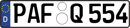 PAF-Q554