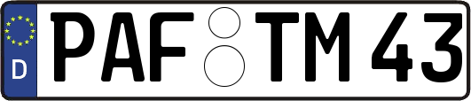 PAF-TM43