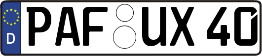 PAF-UX40