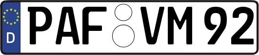 PAF-VM92