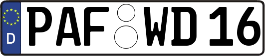 PAF-WD16