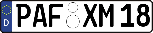 PAF-XM18