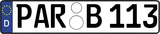 PAR-B113