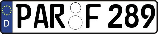 PAR-F289