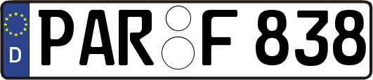 PAR-F838