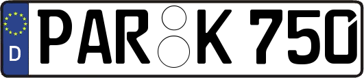 PAR-K750