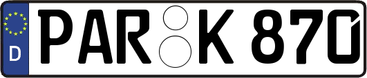 PAR-K870