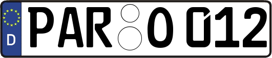 PAR-O012