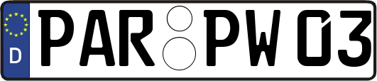 PAR-PW03