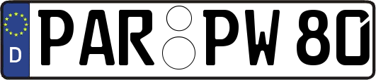PAR-PW80
