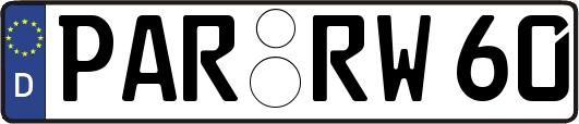 PAR-RW60