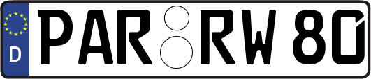 PAR-RW80