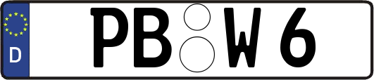 PB-W6