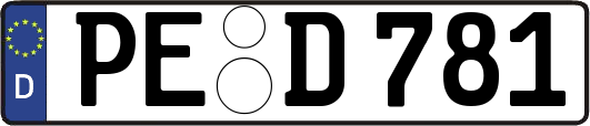 PE-D781