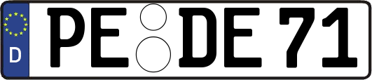 PE-DE71
