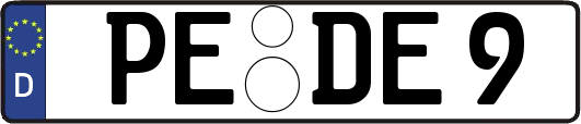 PE-DE9