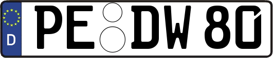 PE-DW80