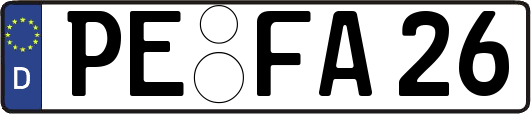 PE-FA26