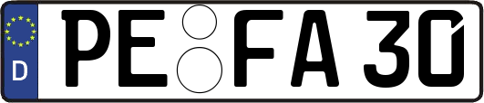 PE-FA30