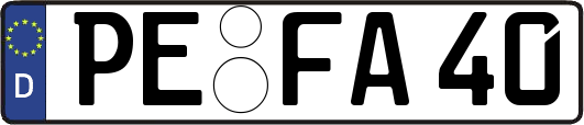 PE-FA40