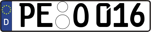PE-O016