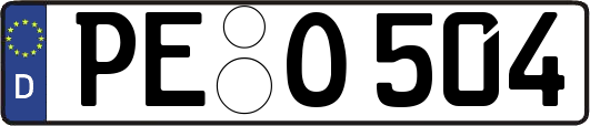 PE-O504
