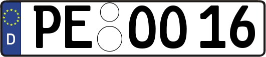 PE-OO16