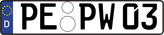 PE-PW03