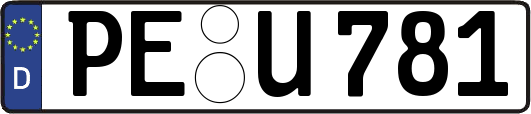 PE-U781