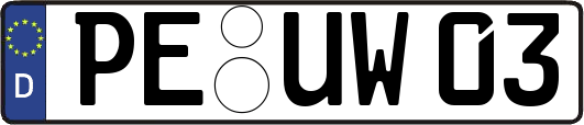 PE-UW03