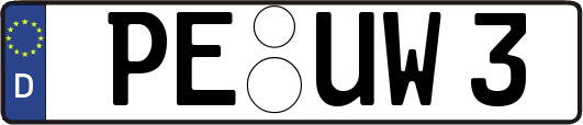 PE-UW3