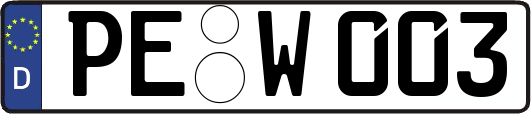 PE-W003