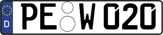 PE-W020