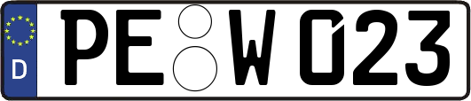 PE-W023
