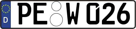 PE-W026