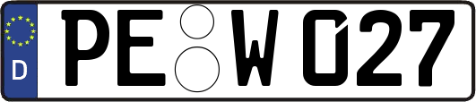 PE-W027