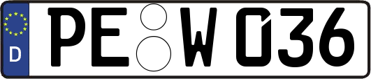 PE-W036