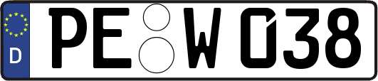 PE-W038