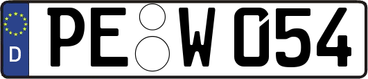 PE-W054
