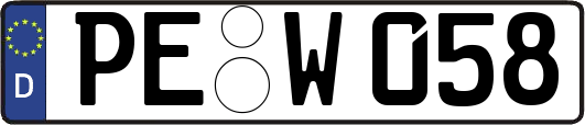 PE-W058