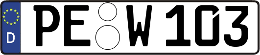 PE-W103