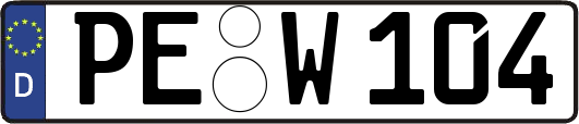 PE-W104