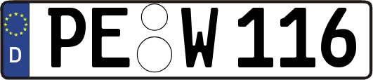 PE-W116