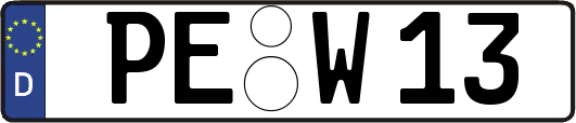 PE-W13