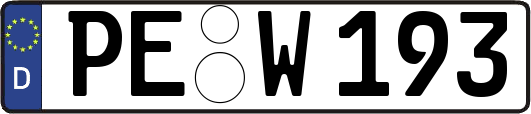 PE-W193