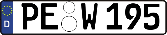 PE-W195