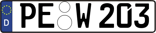 PE-W203