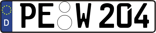 PE-W204